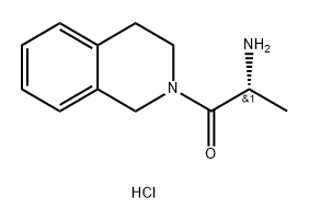 112103-72-7 (2R)-2-amino-1-(1,2,3,4-tetrahydroisoquinolin-2-yl)
propan-1-one hydrochloride