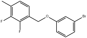 1121602-14-9 1-[(3-Bromophenoxy)methyl]-2,3-difluoro-4-methylbenzene