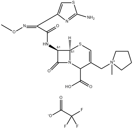 Delta-2-Cefepime Trifluoroacetate Struktur