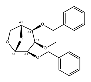 .beta.-D-Allopyranose, 1,6-anhydro-3-O-methyl-2,4-bis-O-(phenylmethyl)-|