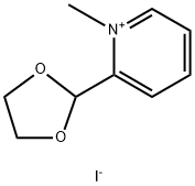 2-(1,3-Dioxolan-2-yl)-1-methylpyridin-1-ium iodide Structure
