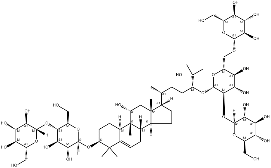 isoMogroside V Struktur