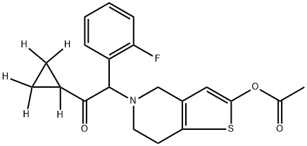 普拉格雷杂质5, 1127252-92-9, 结构式