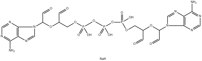 P1,P3-DI(ADENOSINE-5') TRIPHOSPHATE,*PERIODATE OXIDI 结构式