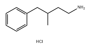 3-methyl-4-phenylbutan-1-amine hydrochloride Structure