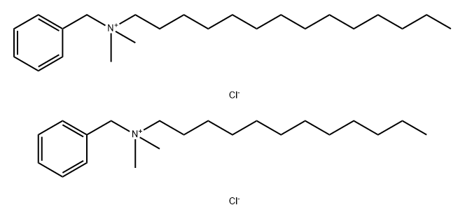 N-Benzyl-N,N-dimethyldodecan-1-aminium N-benzyl-N,N-dimethyltetradecan-1-aminium Chloride Structure