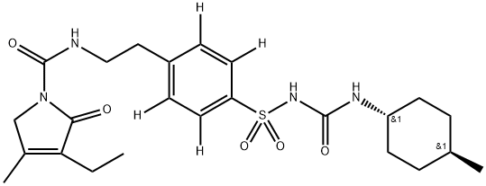 Glimepiride,1131981-32-2,结构式