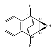2,7-Ethano-1H-naphth2,3-bazirine, 1a,2,7,7a-tetrahydro-, endo- 化学構造式