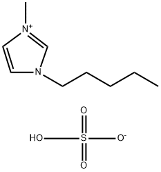 1-戊基-3- 甲基味唑硫酸氢盐 结构式