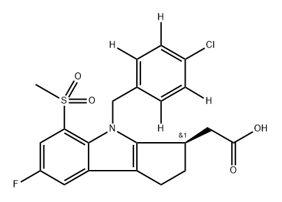 Laropiprant-d4|拉罗皮兰-D4