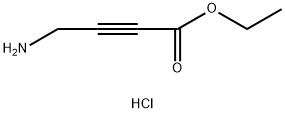 4-氨基-2-丁炔酸乙酯盐酸盐,113439-86-4,结构式