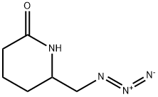 6-(azidomethyl)piperidin-2-one Struktur