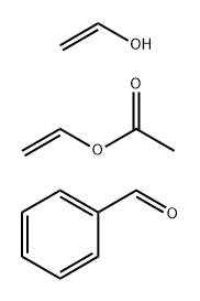 Vinylacetate polymer with ethanol, cyclic acetal with benzaldehyde Structure