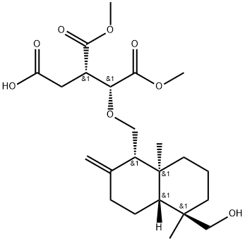 クリプトポル酸B 化学構造式