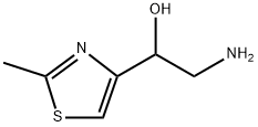 4-Thiazolemethanol, α-(aminomethyl)-2-methyl- 化学構造式