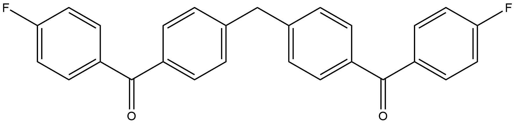 Methanone, (methylenedi-4,1-phenylene)bis[(4-fluorophenyl)- (9CI) Struktur