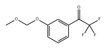 2,2,2-trifluoro-1-(3-(methoxymethoxy)phenyl)ethanone Structure