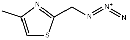 Thiazole, 2-(azidomethyl)-4-methyl- 化学構造式
