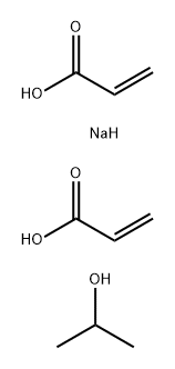 2-Propenoic acid, polymer with 2-propanol, reaction products with sodium acrylate 结构式