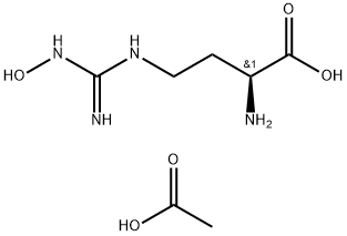 nor-NOHA (acetate) 化学構造式