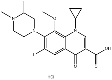 Gatifloxacin Impurity J, 114213-77-3, 结构式