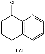 8-Chloro-5,6,7,8-tetrahydro-quinoline hydrochloride,114432-00-7,结构式
