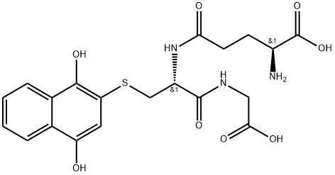 3-(glutathion-S-yl)-1,4-naphthoquinone|