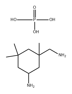 A mixture of: cis-(5-ammonium-1,3,3-trimethyl)-cyclohexanemethylammonium phosphate (1:1) trans-(5-ammonium-1,3,3-trimethyl)-cyclohexanemethylammonium phosphate (1:1) Structure