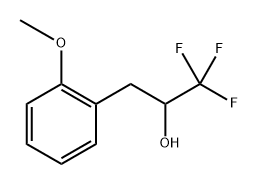 Benzeneethanol, 2-methoxy-α-(trifluoromethyl)- Struktur