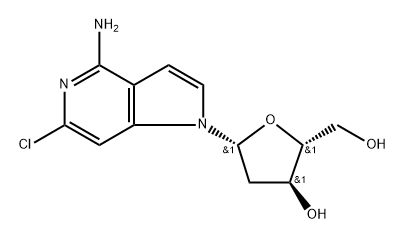 2-chloro-2'-deoxy-3,7-dideazaadenosine