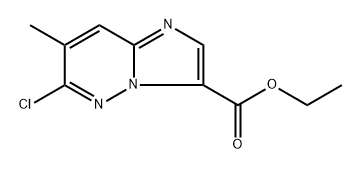 ethyl 6-chloro-7-methylimidazo[1,2-b]pyridazine-3-carboxylate Structure