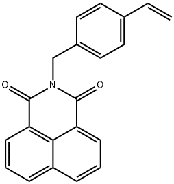 2-[(4-Ethenylphenyl)methyl]-1H-benz[de]isoquinoline-1,3(2H)-dione 化学構造式