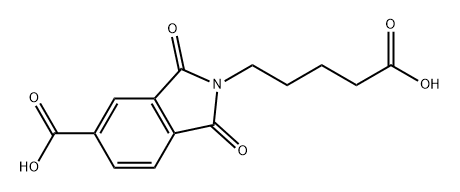 2-(4-carboxybutyl)-1,3-dioxoisoindoline-5-carboxylic acid|2-(4-羧基丁基)-1,3-二氧代异二氢吲哚-5-羧酸