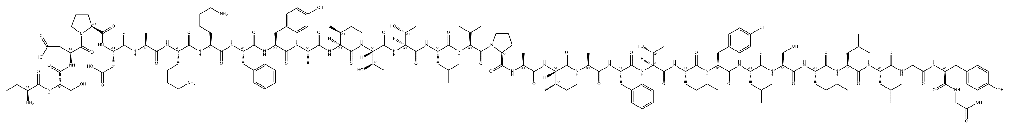 bacterioopsin(34-65) polypeptide Structure