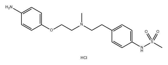 Dofetilide N-Desmethylsulfonyl Impurity 结构式