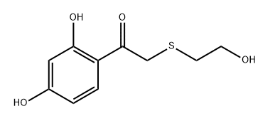 1152899-02-9 1-(2,4-二羟基苯基)-2-((2-羟基乙基)硫代)乙烷-1-酮