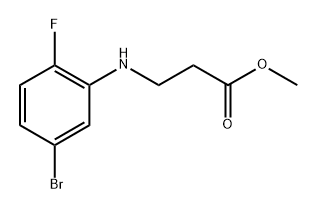 β-Alanine, N-(5-bromo-2-fluorophenyl)-, methyl ester|