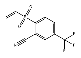 2-(ethenesulfonyl)-5-(trifluoromethyl)benzonitrile|