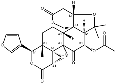 グラウシンB 化学構造式