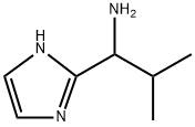 1-(1H-咪唑-2-基)-2-甲基丙-1-胺, 1154920-41-8, 结构式
