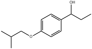 1-(4-isobutoxyphenyl)propan-1-ol 结构式