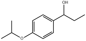 1-(4-isopropoxyphenyl)propan-1-ol 化学構造式