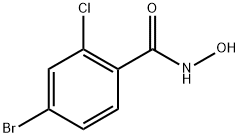 4-bromo-2-chloro-N-hydroxybenzamide,1157398-77-0,结构式