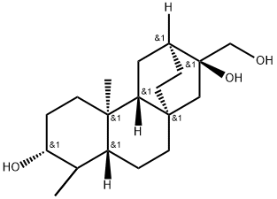 ent-Atisane-3β,16α,17-triol|(3ALPHA,5BETA,8ALPHA,9BETA,10ALPHA,12ALPHA)-阿替生烷-3,16,17-三醇