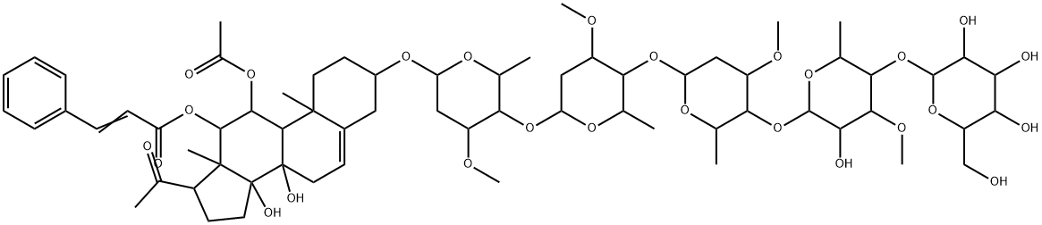 牛奶藤糖苷E3,115784-10-6,结构式