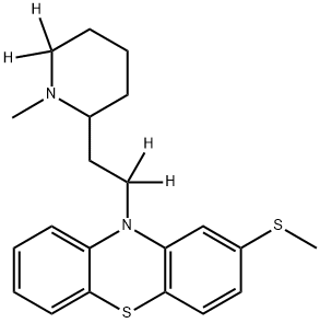 Thioridazine hydrochloride salt,115909-65-4,结构式