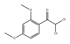 2,2-dichloro-1-(2,4-dimethoxyphenyl)ethanone,116045-95-5,结构式