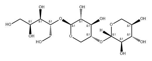 O-beta-D-Xylopyranosyl-(1-4)-O-beta-D-xylopyranosyl-(1-4)-D-xylitol|O-BETA-D-吡喃木糖基-(1-4)-O-BETA-D-吡喃木糖基-(1-4)-D-木糖醇