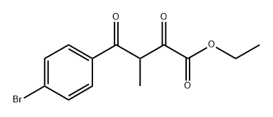 Benzenebutanoic acid, 4- broMo-β-Methyl-α,γ- dioxo-, ethyl ester Struktur