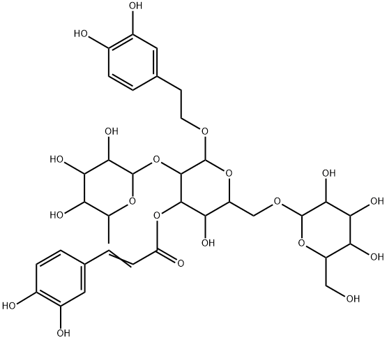 厚朴苷B, 116872-05-0, 结构式